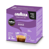 Lavazza, A Modo Mio Soave 256 Kaffeekapseln, für einen leichten und eleganten Espresso mit aromaticschen Noten von Blumen, 100% Arabica, Intensität 5/13, medium Röstung, 16 Packungen mit je 16