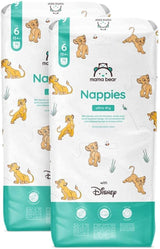 Marchio Amazon: Mama Bear Disney Pannolini Ultra Dry, taglia 3 (4-9 kg) - Scatola mensile, bianco, 172 pezzi (2 confezioni da 86)