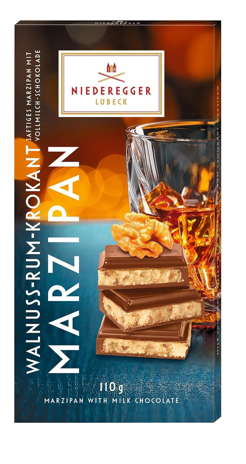 Niederegger Nuc-Rum Barretta di marzapane croccante 110g