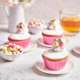 Fondente Funcakes Al Gusto Meringa: facile da usare, liscio, flessibile, morbido e malleabile, perfetto per decorare torte, kosher e senza glutine. 1 chilogrammo