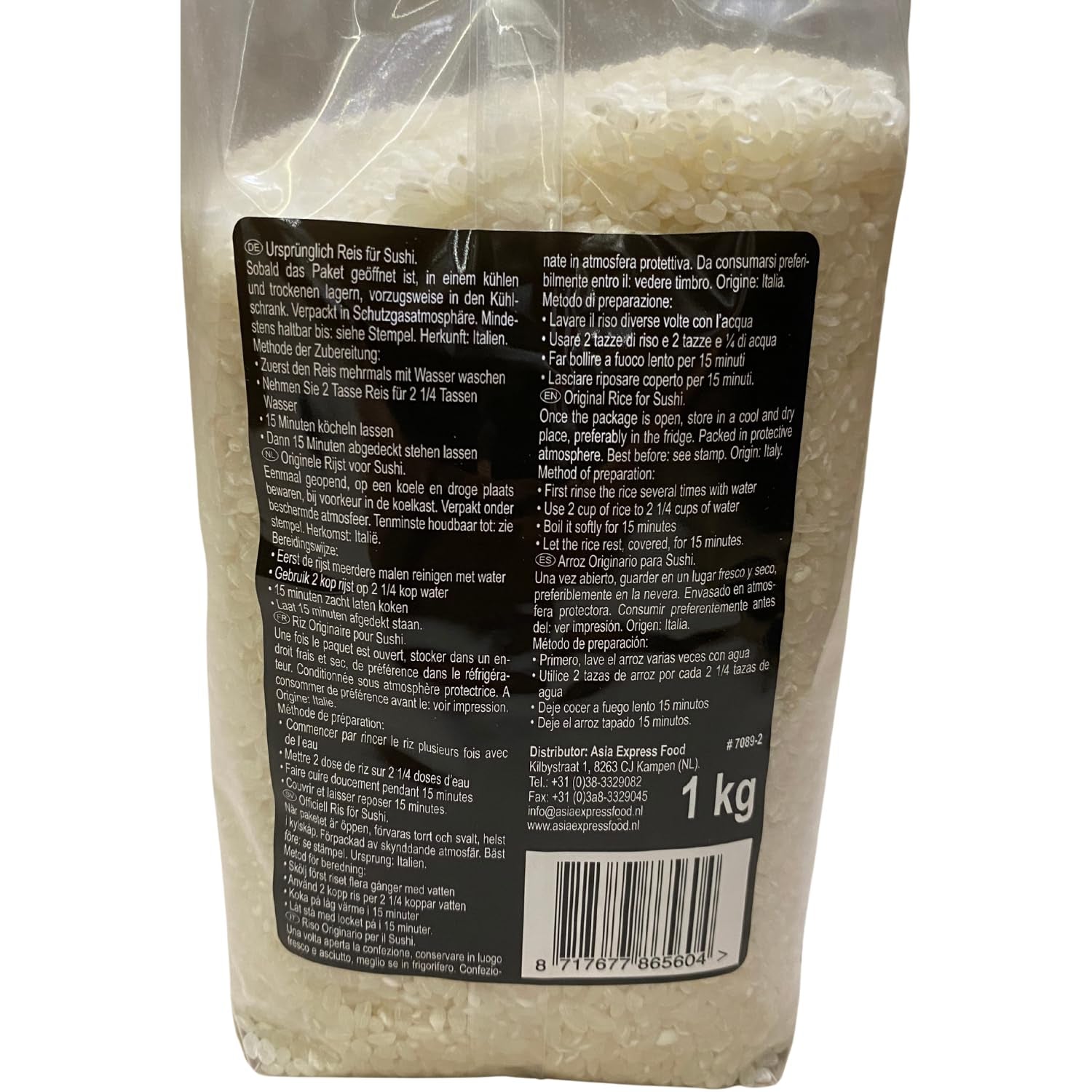 Royal Orient - Riso per Sushi - (1 X 1 KG)