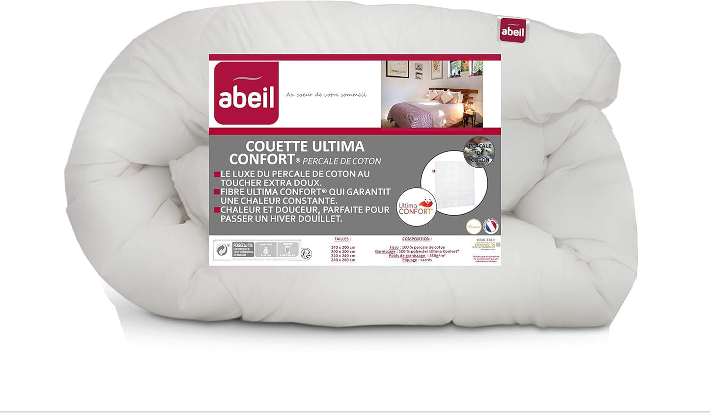 Trapunta in cotone percalle Abeil Premium Ultima Comfort, 200 X 200 Cm Trapunte e trapunte Naty Shop 200 X 200 Cm