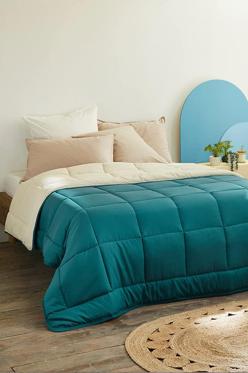 Trapunta Toison D'Or Cocoon, prugna / acciaio, 140 X 200 cm Trapunte e trapunte Naty Shop Blu Pavone/Ciottolo 240 X 260 cm