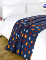 DREAMSCENE comoda coperta soffice coperta in pile - coperta da soggiorno calda invernale morbida, coperta per divano, coperta per divano, morbida coperta per bambini, soggiorno e morbide coperte 120X150Cm, coperta per divano stelle grigie Letti e coperte Besuche den DREAMSCENE-Store Multicolor 120 X 150 Cm