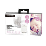 Scatole porta alimenti, Suavinex, 10 pezzi Accessori Alimentazione e Allattamento Bebe Naty Shop