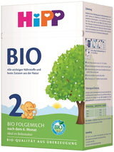 HiPP 2 Latte di proseguimento biologico (4 x 600 g), dopo 6 mesi, con Omega-3 (DHA, ALA), calcio e amido biologico di facile preparazione, della migliore qualità biologica