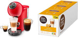Macchina per capsule NESCAFÉ DOLCE GUSTO Krups KP3405 Genio S Plus | Espresso Boost, pressione della pompa da 15 bar | Serbatoio dell'acqua da 0,8 litri | 1500 Watt | Colore Rosso con Latte Macchiato