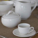Villeroy & Boch New Cottage Sugar Bowl Basic, 450 ml, altezza: 6,5 cm, porcellana premium, bianca