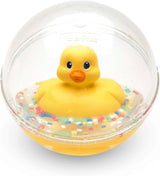 Fisher-Price WaterMates Ducky Ball, Divertente Anatra in Coriandoli, Giocattolo per Bambini, Palla da Gioco, Giocattolo da Bagno, dai 3 Mesi, 75676 Baby Toys Naty Shop Ducky Ball