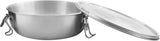 Tatonka Ciotola per Alimenti - Contenitore per Alimenti/Ciotola in Acciaio Inossidabile - Con Coperchio, Clip di Fissaggio e Scala del Volume - Contenitori per Alimenti da 0,5 L / 0,75 L / 1 L Naty Shop 1,0 Litri
