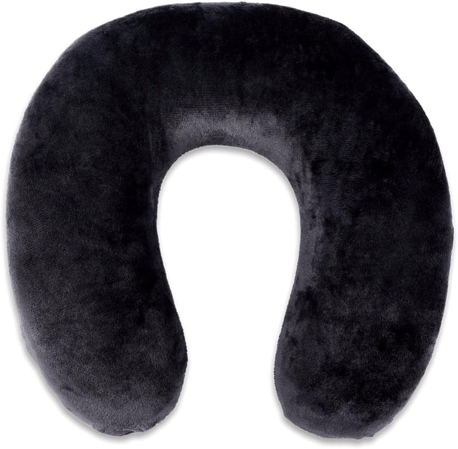 Cuscino per il collo Rocco eK, 4 colori disponibili, Cuscino da viaggio, Cuscino di supporto per il collo, Cuscino di supporto per il collo ortopedico, Memory Foam