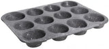 Pure Roq Muffinform Für 12 Muffin, Alluminio, Schwarz Stampi e teglie Naty Shop