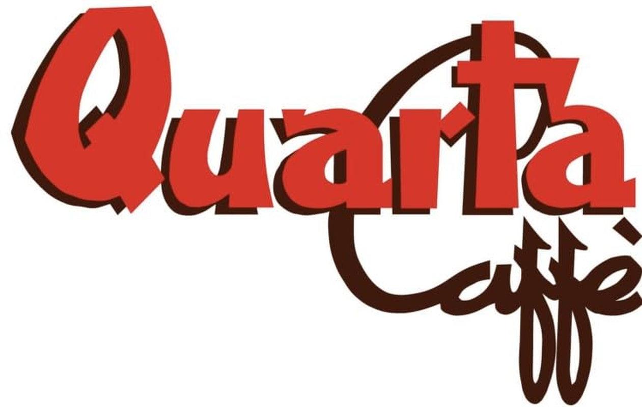 Quarta Caffè Sorte Rossa in grani - Caffè arabica e robusta, 250g, aroma forte ed energetico - 1 confezione da 250g. Prodotto in Puglia, Salento