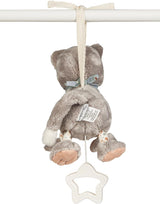 Carillon Sterntaler S gatto Lilly - carillon per bambini in morbido tessuto - peluche da legare per bambini - l'aiuto per dormire ha un effetto calmante a casa e in viaggio, grigio Toys Bebe Naty Shop