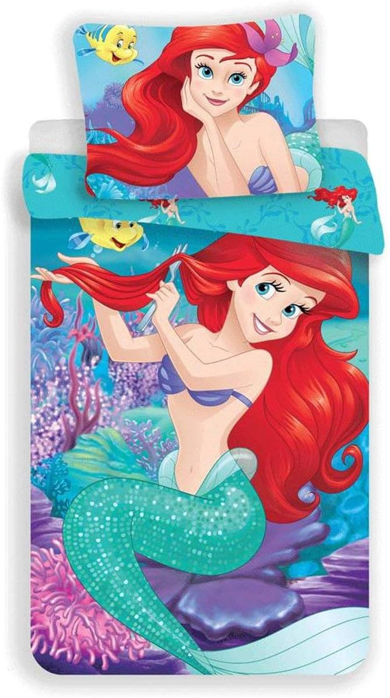 Biancheria da letto per bambini con personaggi Disney con cerniera, in cotone Biancheria da letto - bambini Naty Shop Titolo predefinito