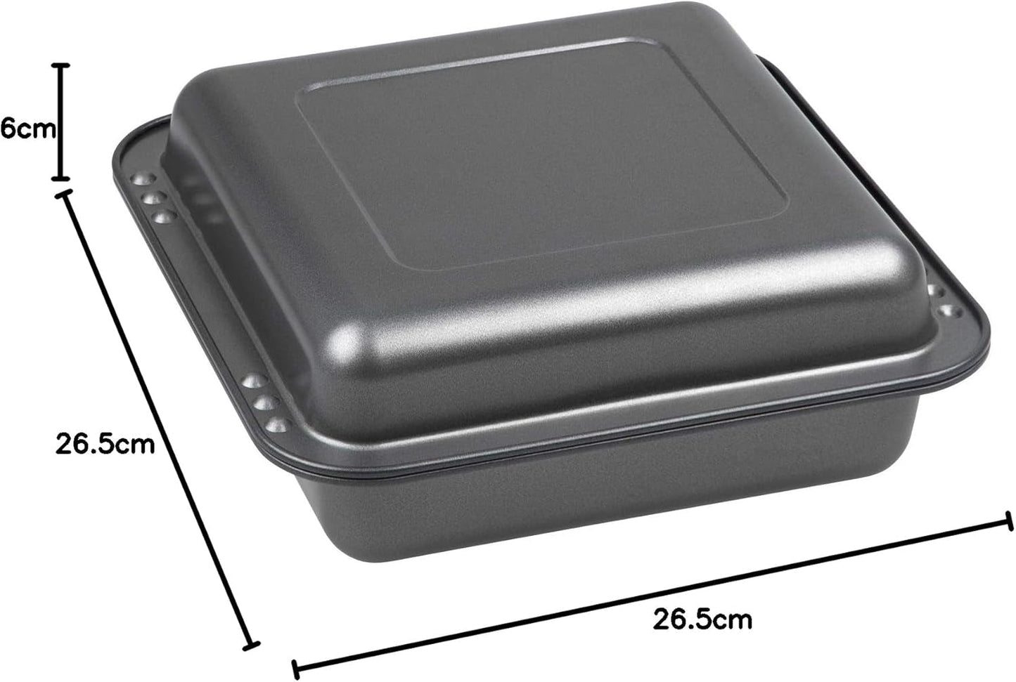 Kombi-Set QUADRO "Easyoven" Stampi e teglie per cuocere Naty Shop