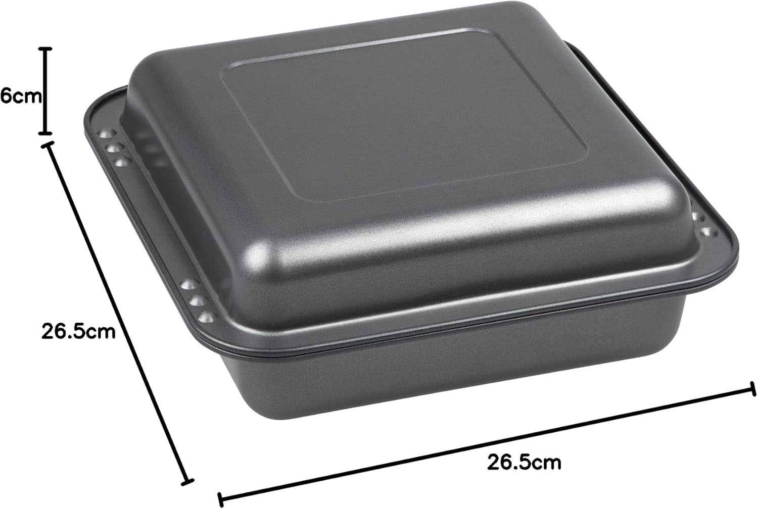 Kombi-Set QUADRO "Easyoven" Stampi e teglie per cuocere Naty Shop