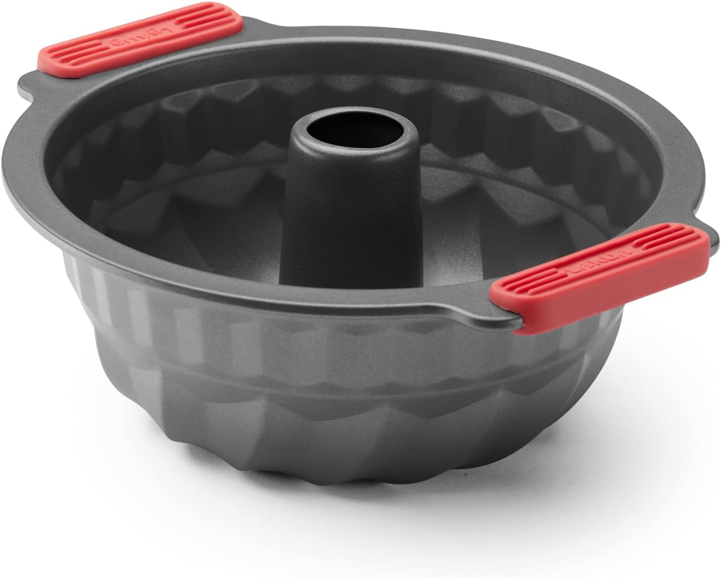 Lékué Muffin-Backform, Antihaftbeschichte, Metall, 6 Mulden Stampi e teglie Naty Shop Gugelhupf