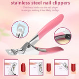 Set di 288 forme per unghie doppie, set per nail art a doppia forma, 12 forme per estensione unghie, forme per unghie in gel, adatte per principianti e manicure