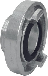 Giunto Storz TIPO C 52, filettatura interna da 2", per tubi e raccordi con O-ring in nitrile per inserti di aspirazione e pressione, in alluminio, 31092