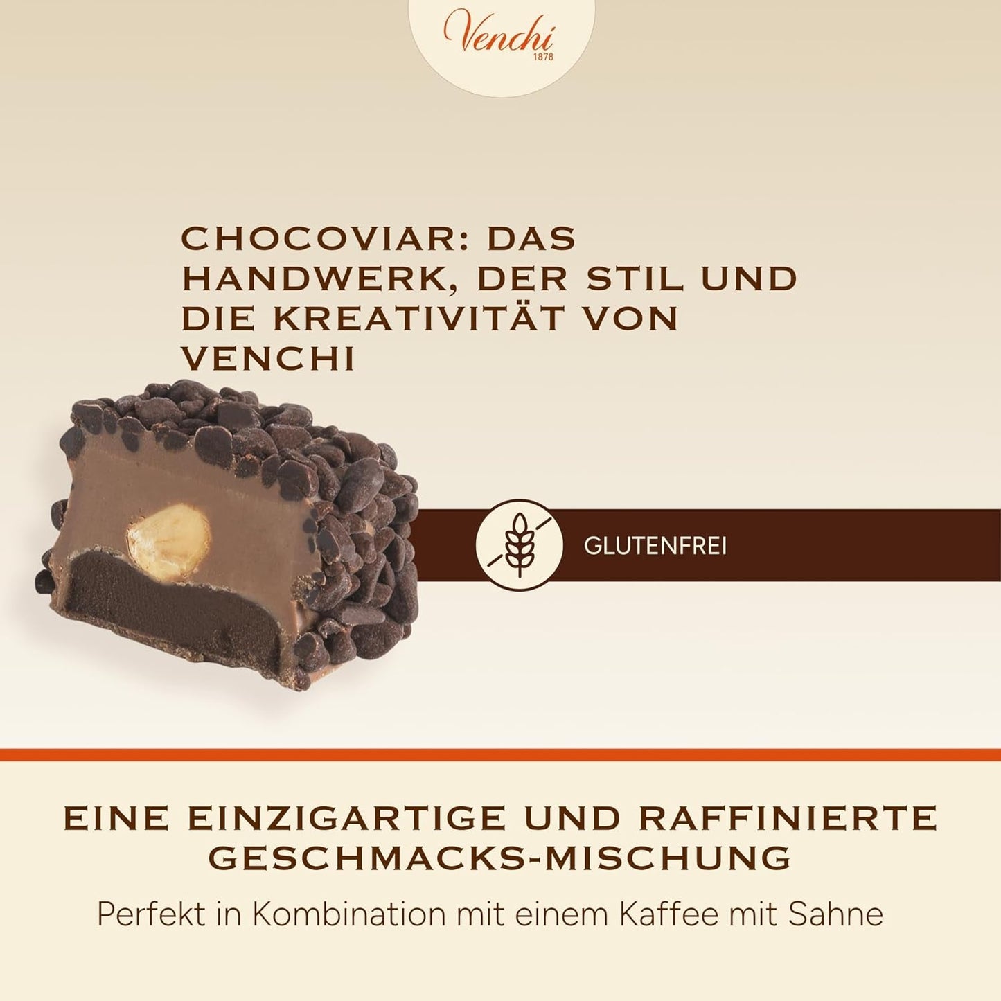 Venchi – Chocoviar Gianduia, praline in sacchetto da 1 kg, cioccolato Gianduia prodotto esclusivamente con “Nocciole di bosco Piemonte”, senza glutine, senza coloranti artificiali e senza conservanti