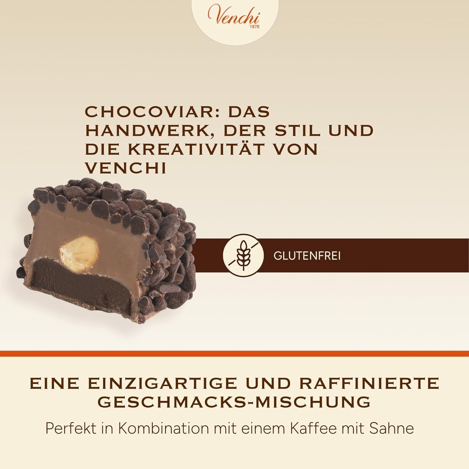 Venchi – Chocoviar Gianduia, praline in sacchetto da 1 kg, cioccolato Gianduia prodotto esclusivamente con “Nocciole di bosco Piemonte”, senza glutine, senza coloranti artificiali e senza conservanti