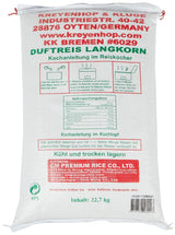 Riso fragrante a chicco lungo 100%, 1 confezione (1 x 22,7 kg)