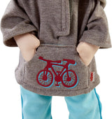 Bambola HABA Lian - Bambola di stoffa morbida 30 cm, ideale per neonati e bambini piccoli, lavabile e facile da vestire e svestire, dai 18 mesi - 1302109001