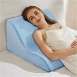 Cuscino da Lettura per Letto e Divano - Cuscino in Piuma Memory Foam - Cuscino per Schienale ergonomico - Perfetto per sostenere la schiena mentre ti rilassi, giochi, leggi o guardi la TV - Ampio