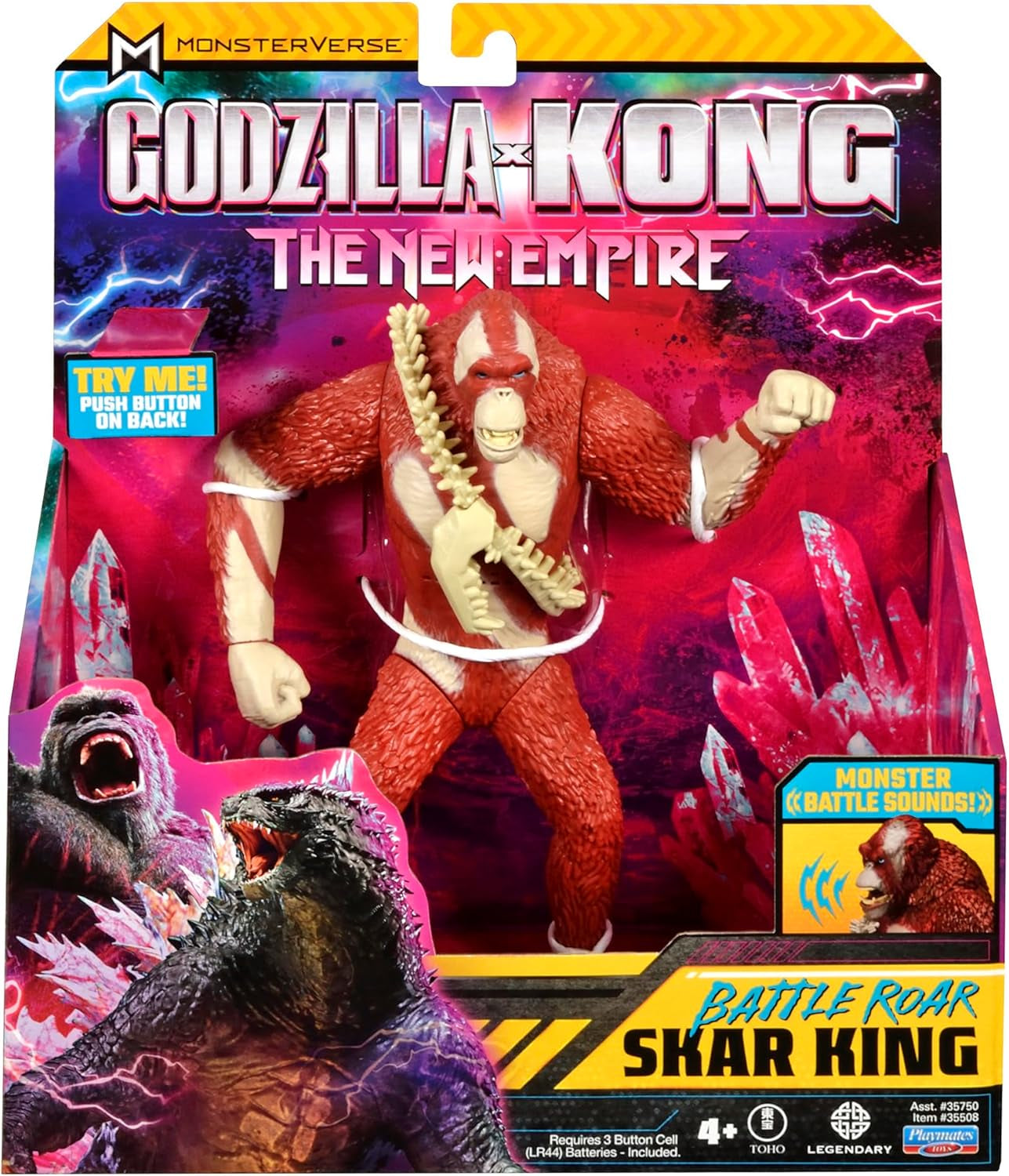 Godzilla X Kong: New Empire Battle Roar Skarking, Action figures, 17 cm Action figures Naty Shop