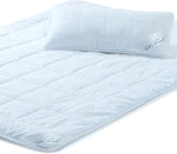 Aqua-Textil Soft Touch Set per bambini Piumino 100 X 135 Cm 250G e 350G con cuscino 40 X 60 Cm 150G Piumino 4 stagioni Climatizzatore Oeko-Tex Piumini e trapunte Naty Shop 155X220 Cm + 1X 40X80 Cm set tutto l'anno