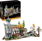 LEGO Icons Il Signore degli Anelli: Gran Burrone - Collezione per adulti e set da esposizione con 15 minifigure uniche tra cui Gandalf, Legolas, Aragorn e Frodo Esclusivamente su Amazon - 10316 Building Sets Besuche den LEGO-Store Single