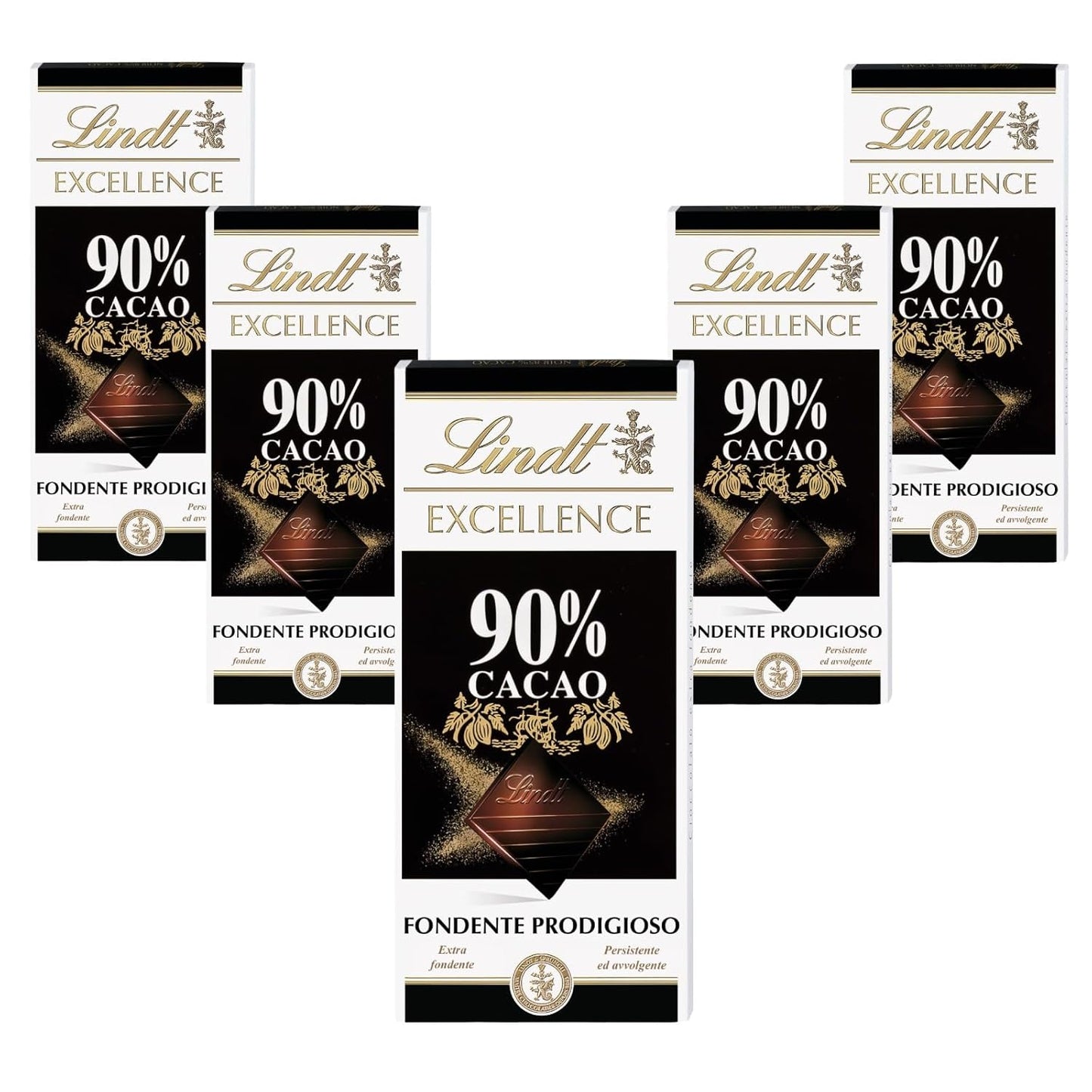 Lindt Excellence 78% Cocoa Bar - Barretta vegana al cacao Intensity Persistence 100g Regalo ideale