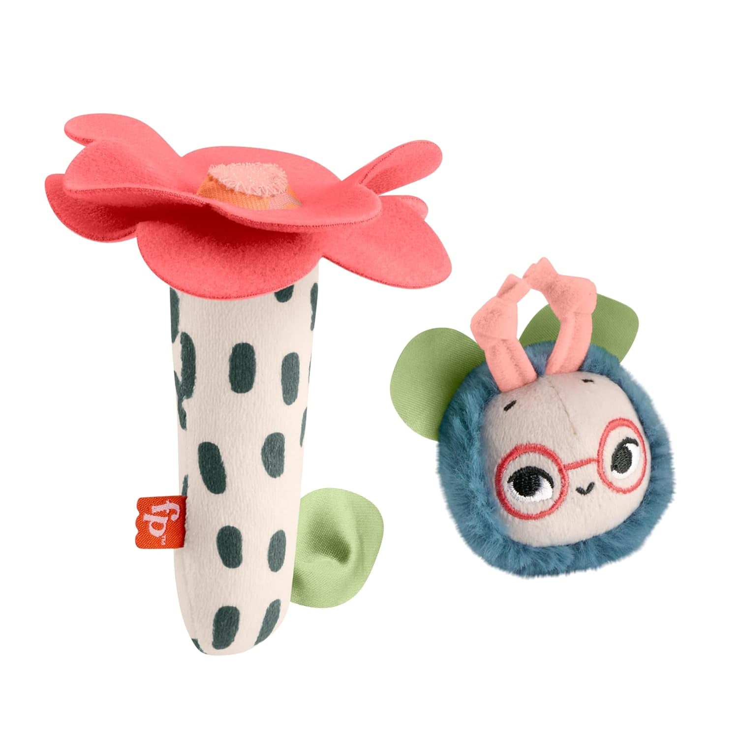 Giocattolo per bambini Fisher-Price Planet Friends 2 in 1 Campana e ape Peluche sensoriale in set da due pezzi per neonati fino a 3 mesi, HYR56 Giocattoli per bambini Naty Shop Titolo predefinito