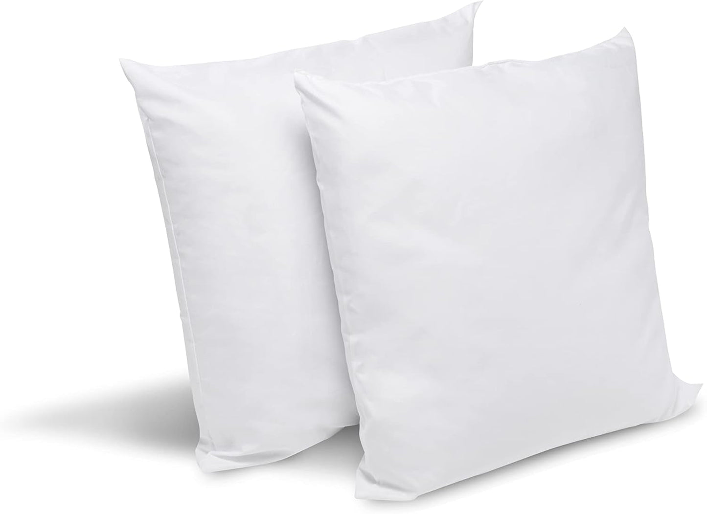 Set 2 cuscini Bleu Câlin antiacaro e antiinsetti, soffice comfort, 60 X 60 cm, fodera in microfibra, protezione totale, cuscini standard bianchi Naty Shop