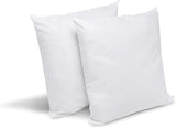 Set 2 cuscini Bleu Câlin antiacaro e antiinsetti, soffice comfort, 60 X 60 cm, fodera in microfibra, protezione totale, cuscini standard bianchi Naty Shop