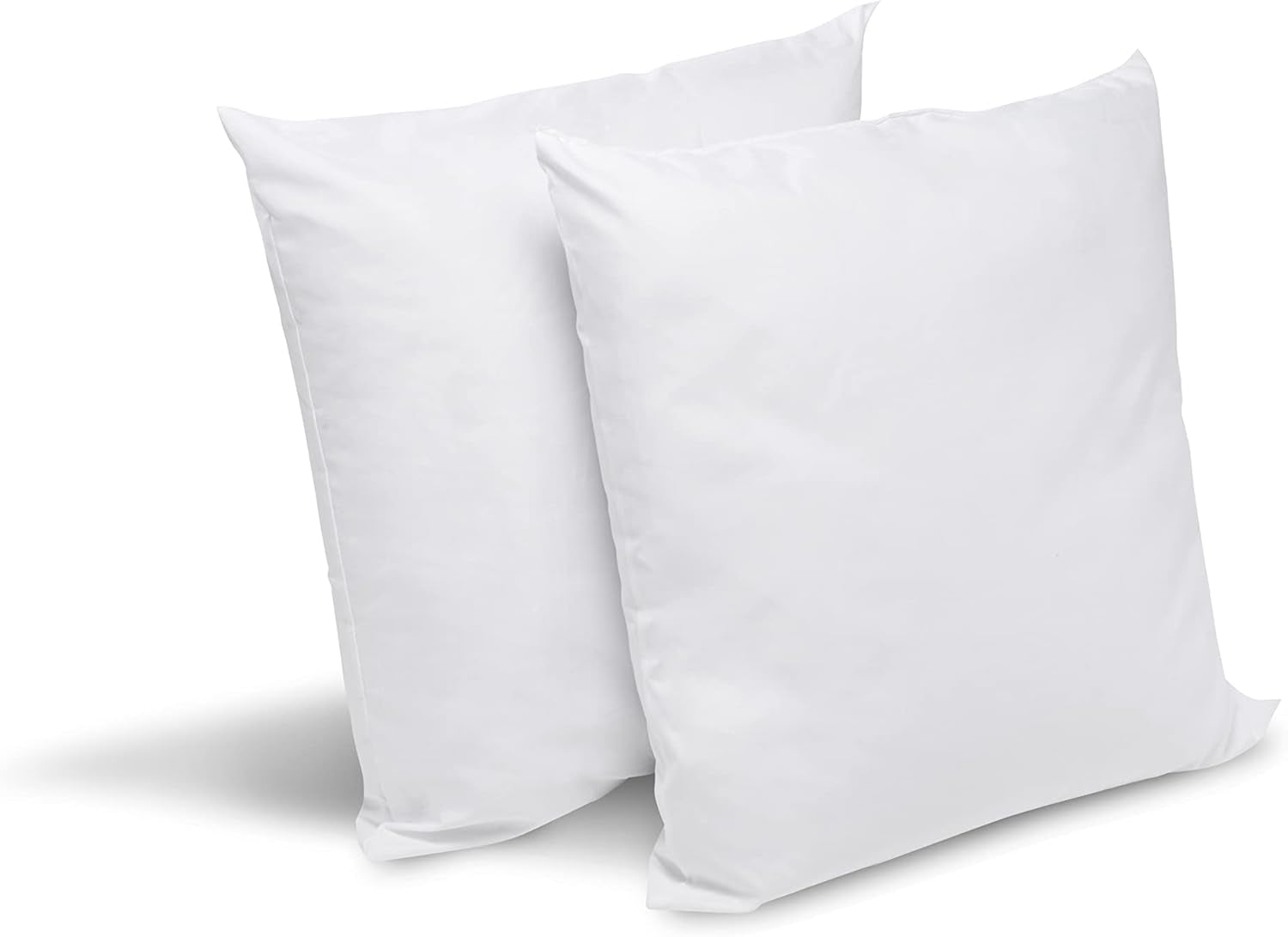 Set 2 cuscini Bleu Câlin antiacaro e antiinsetti, soffice comfort, 60 X 60 cm, fodera in microfibra, protezione totale, cuscini standard bianchi Naty Shop