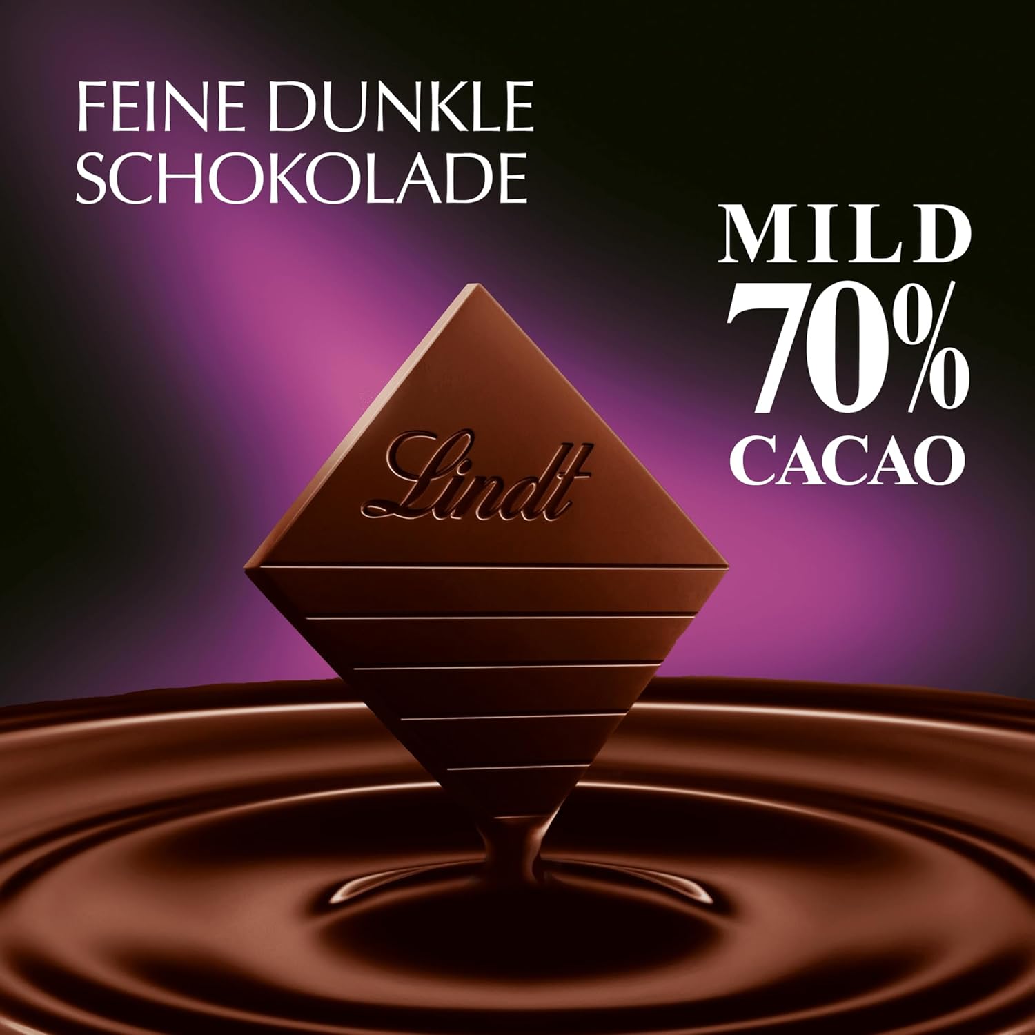 Lindt Excellence 78% Cocoa Bar - Barretta vegana al cacao Intensity Persistence 100g Regalo ideale