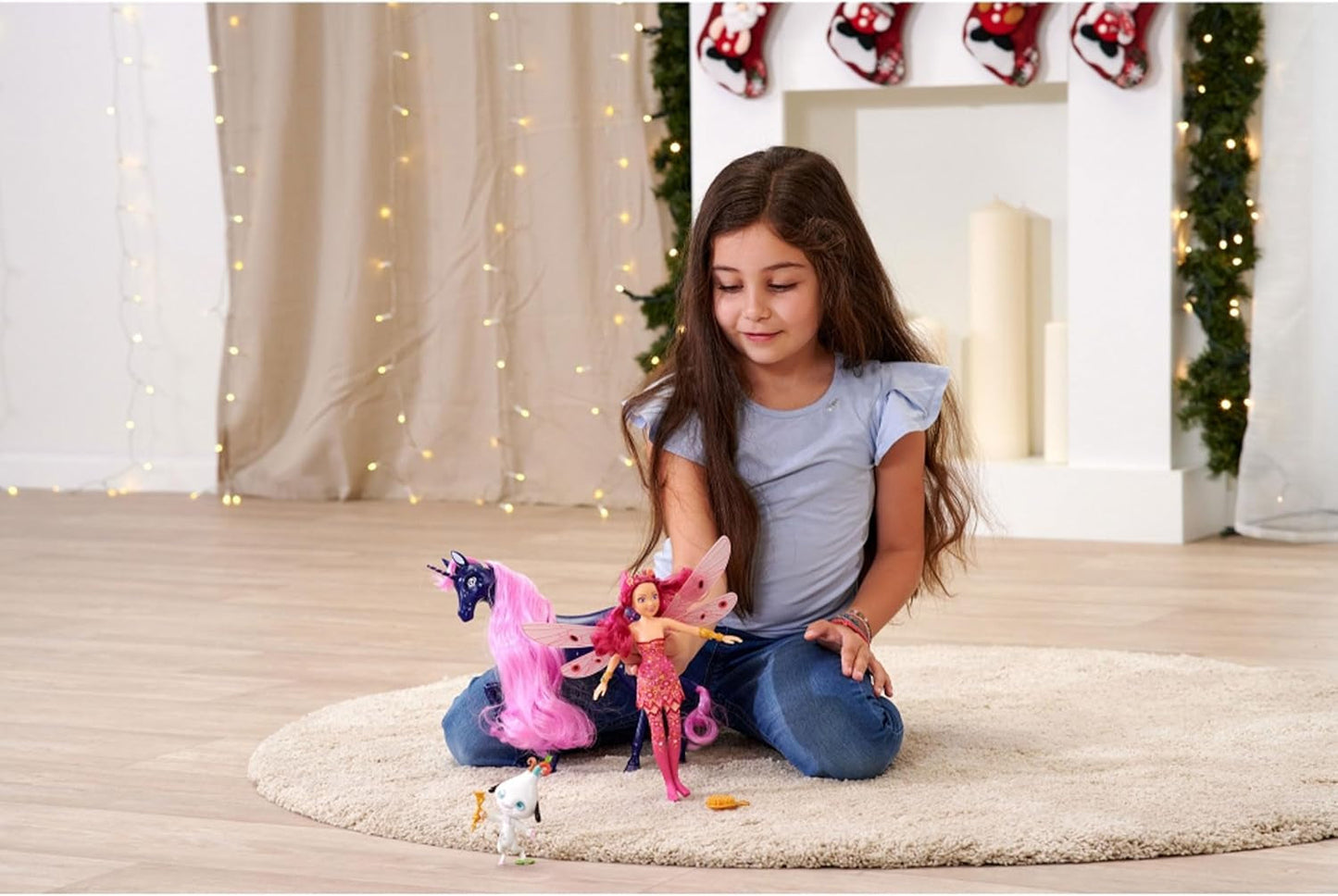 Simba 109483042 Mia and Me bambola da vestire, Phuddle con Trumptus, elfo con ali e gambe mobili, 6 fermagli per capelli, 2 braccialetti, da 3 anni, multicolore, 23 cm Naty Shop Dolls