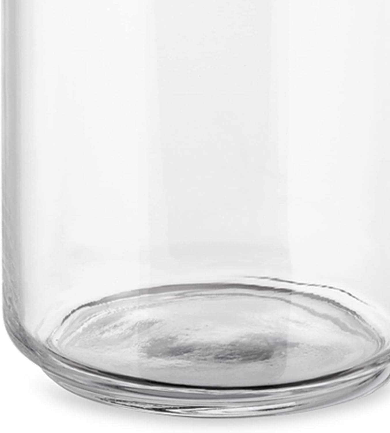 Alessi Barattolo da cucina in vetro "Gianni" con coperchio sigillato, resina termoplastica, nero, 27,5 x 13,5 x 28 cm Contenitori per alimenti Naty Shop