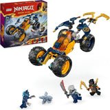 LEGO NINJAGO Buggy fuoristrada Ninja di Arin, giocattolo Ninja con auto, drago e 4 mini personaggi, modello di buggy set avventura per bambini, regalo di compleanno per ragazzi e ragazze di 7 anni 71811 Set da costruzione Beuche den LEGO-Store Single