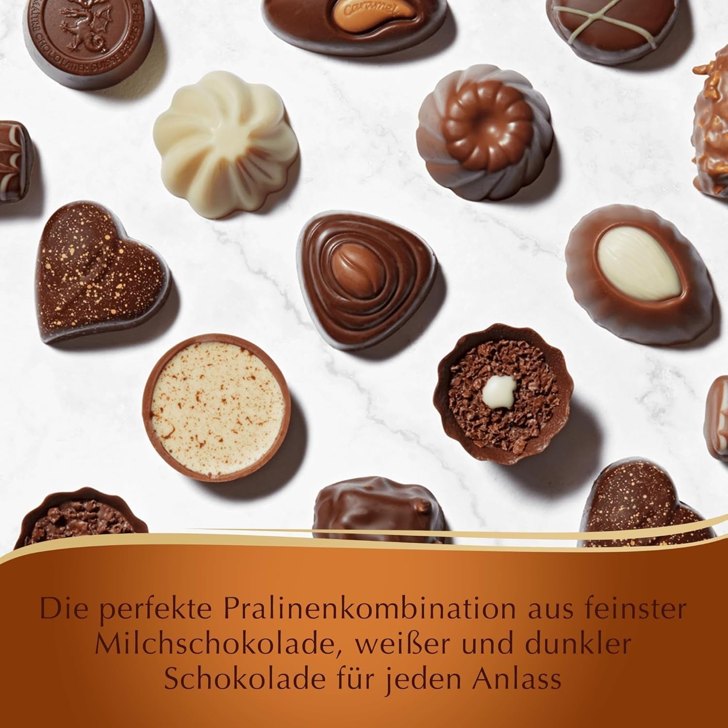 Lindt, Scatola Praline con 12 Specialità di Pan di Zenzero con Mandorle, Nocciole e Pistacchi, 125 grammi Naty Shop