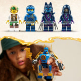 LEGO NINJAGO Jay Battle Mech, giocattolo ninja per bambini con personaggi, inclusa la minifigure di Jay con mini katana, action figure e mech, piccolo regalo per ragazzi e ragazze creativi a partire da 6 anni 71805 Set da costruzione Besuche den LEGO-Store