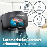 Macchina per caffè espresso a capsule Bosch Tassimo finesse TAS162E, 70 bevande, caffè più intenso premendo un pulsante, spegnimento automatico, sostenibile, dosaggio perfetto, 1400 W, nero/nero