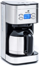 SYBF-CM025 Caffettiera calda, acciaio inossidabile, 1,2 litri, acciaio inossidabile