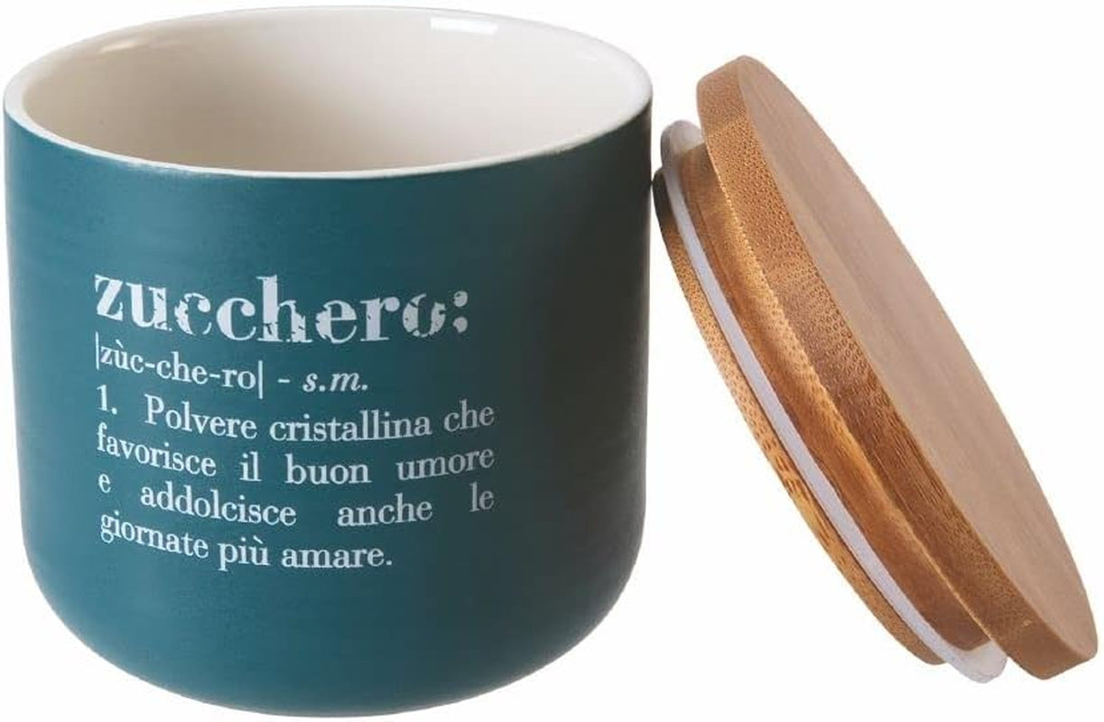 Teiera in porcellana New Bone Victory Shades da 500 ml con coperchio in bambù