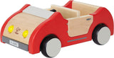 Hape E3459 - Cameretta per bambini, piccole case delle bambole Naty Shop Auto familiare