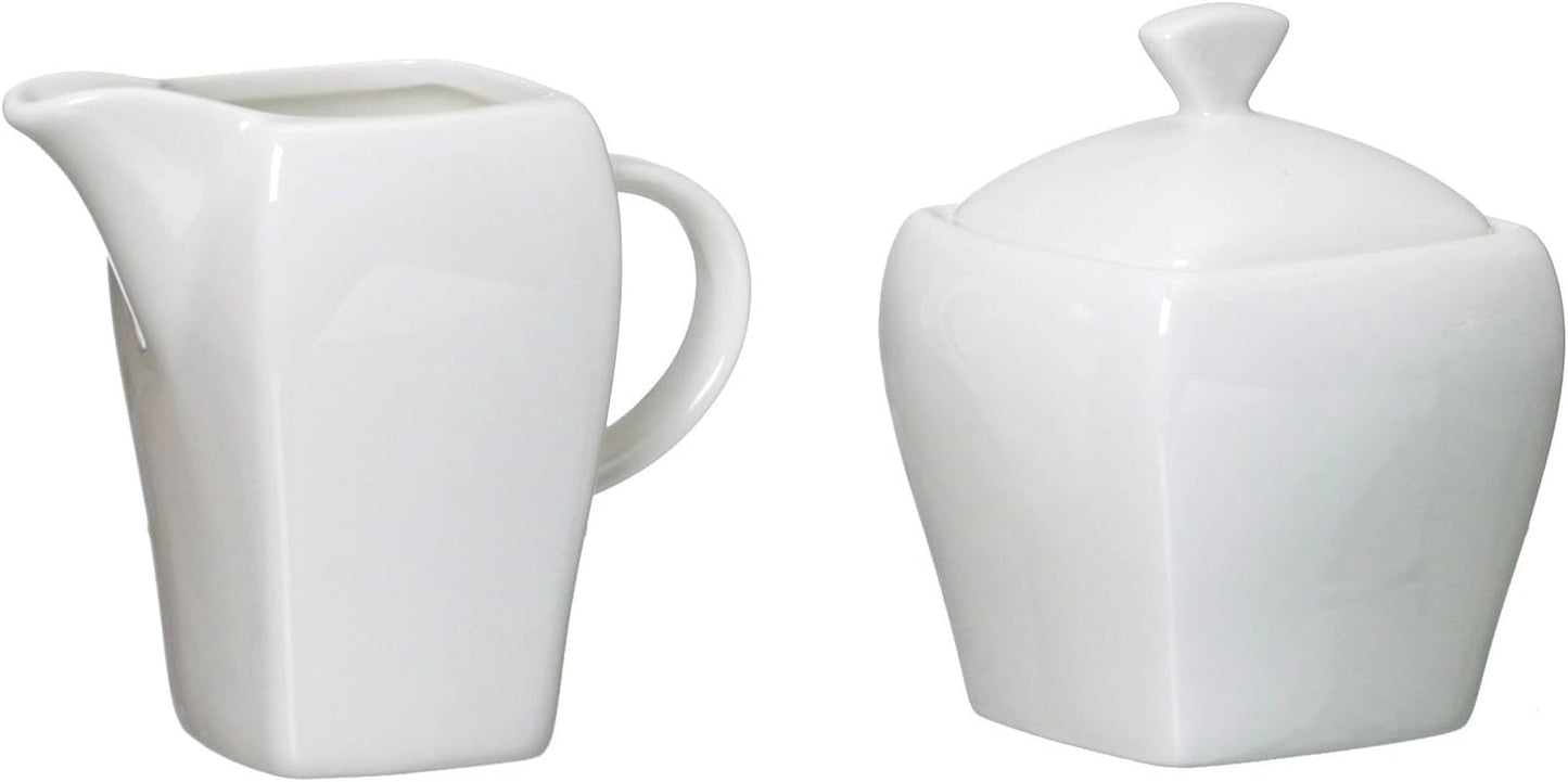 Ritzenhoff & Breker Melodie teiera e lattiera, set da 2, bianco