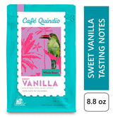 Caffè speciale Cafe Quindio - 100% chicchi di caffè Arabica, Colombia - con note naturali di vaniglia dolce (250 g) - ideale per caffè filtro, macchine portafiltro o French press