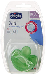 Ciuccio Chicco "Physio Soft", 12 mesi+, silicone, 1 pezzo, colori vari
